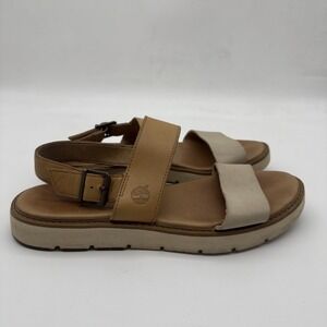 Timberland Women's Bailey Park Slingback Platform Sandal US 8.5 Doe Dry Gulch